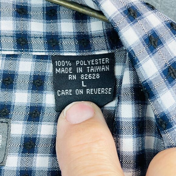 Vtg Y2K Southpole Shirt Mens Large Grunge Thrashed Skater Wear Rope Stitch Logo - Picture 4 of 13